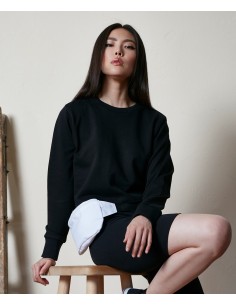 B-BY131-Ladies Terry Cropped Crew 2